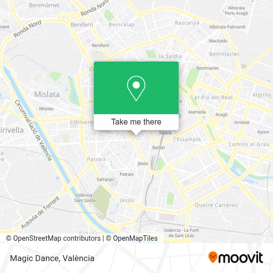 Magic Dance map