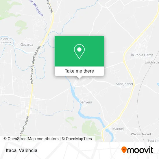 Itaca map
