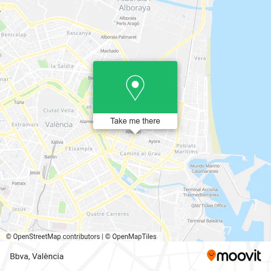 Bbva map