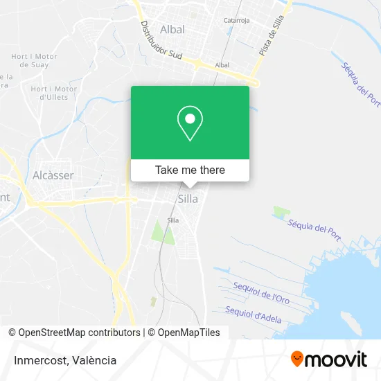 Inmercost map
