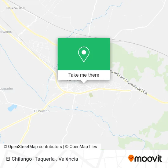 El Chilango -Taquería- map