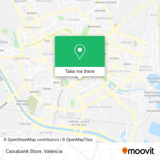 Caixabank Store map