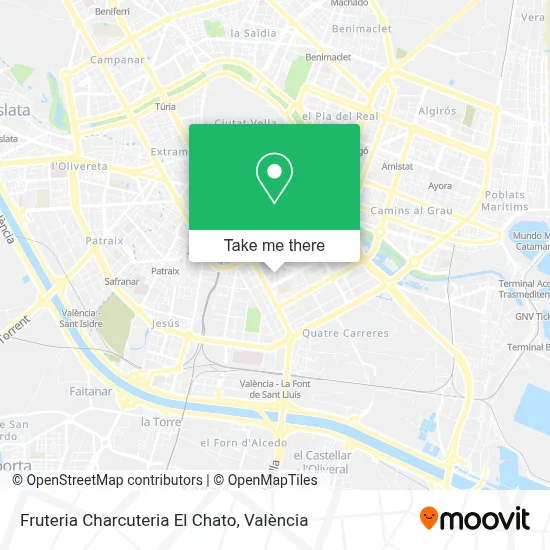 Fruteria Charcuteria El Chato map