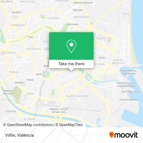 Vilfer map