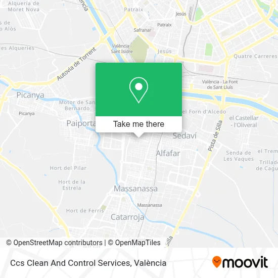 Ccs Clean And Control Services map