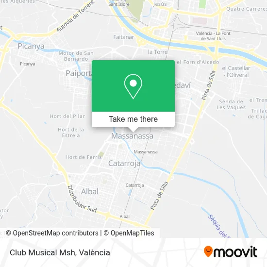 Club Musical Msh map