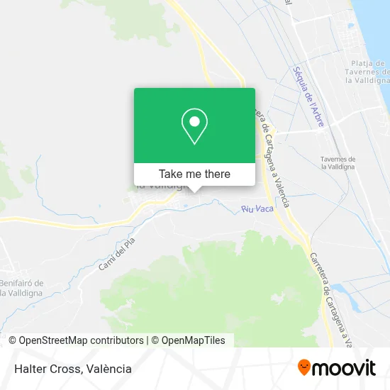 Halter Cross map
