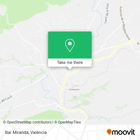 Bar Miranda map
