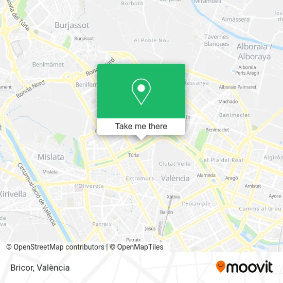 Bricor map