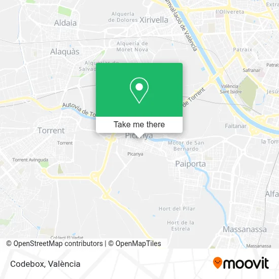 Codebox map