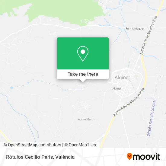 Rótulos Cecilio Peris map