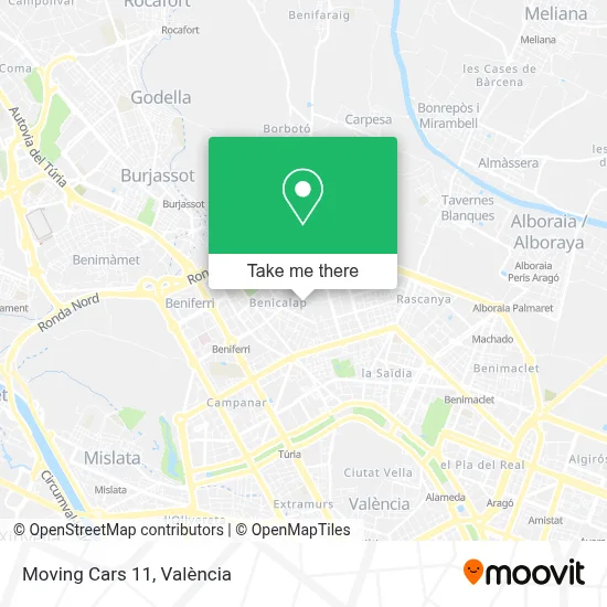 Moving Cars 11 map