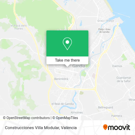 Construcciones Villa Modular map
