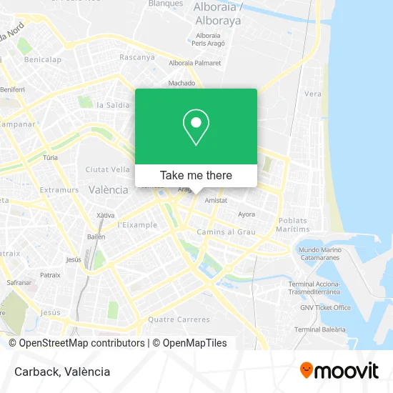 Carback map