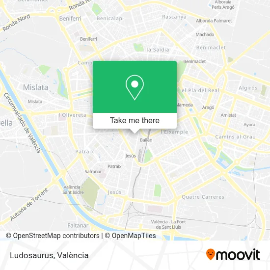 Ludosaurus map