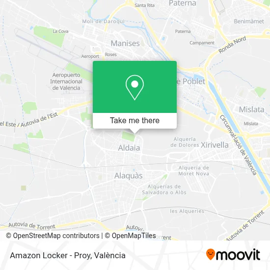 Amazon Locker - Proy map