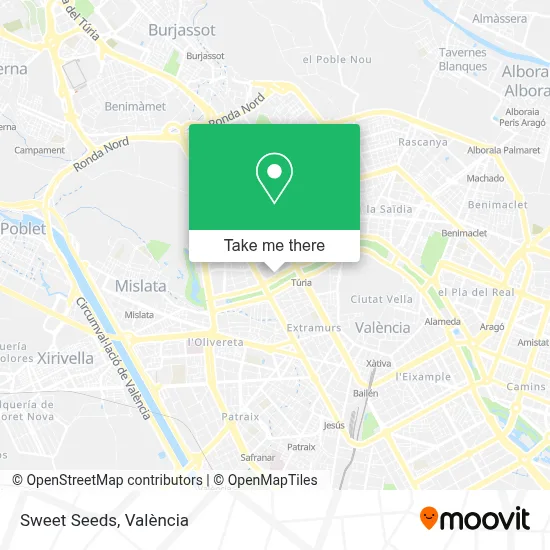 Sweet Seeds map