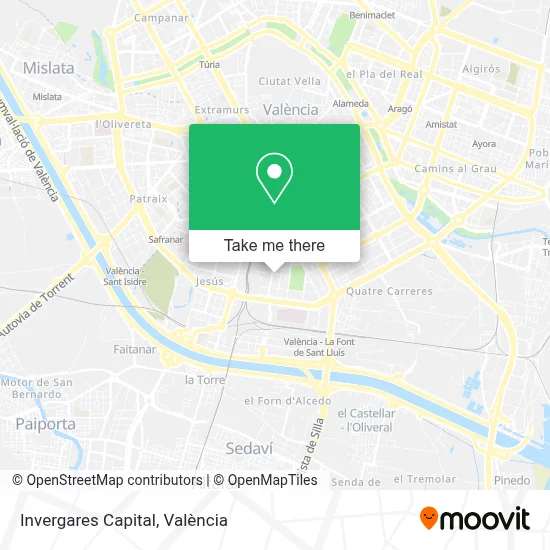 Invergares Capital map