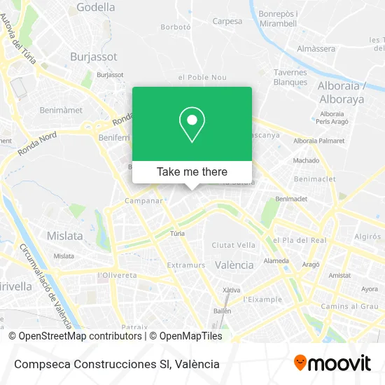 Compseca Construcciones Sl map
