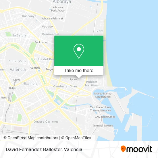David Fernandez Ballester map
