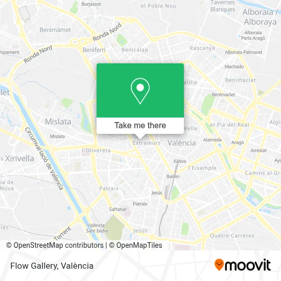 Flow Gallery map