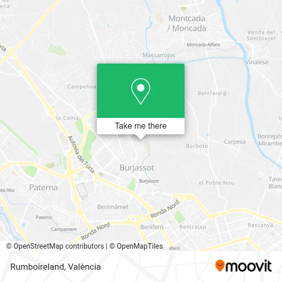 Rumboireland map