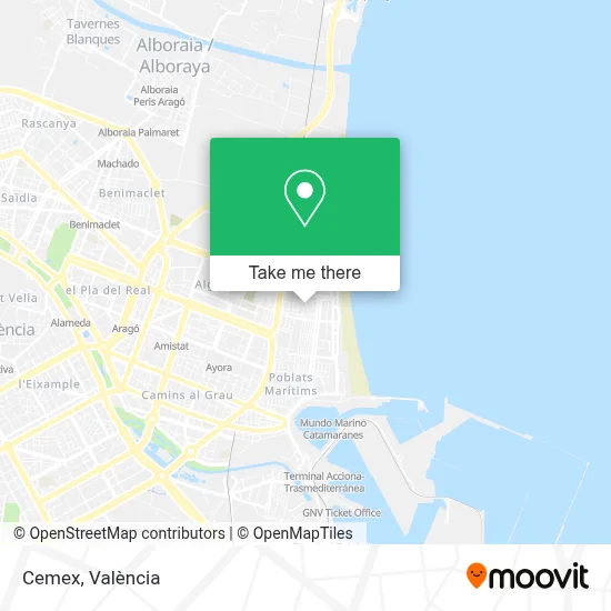 Cemex map