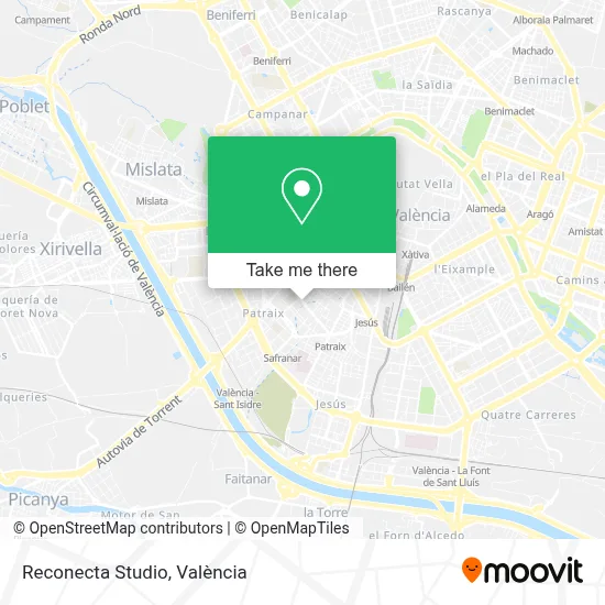 Reconecta Studio map