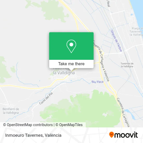 Inmoeuro Tavernes map