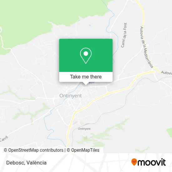 Debosc map