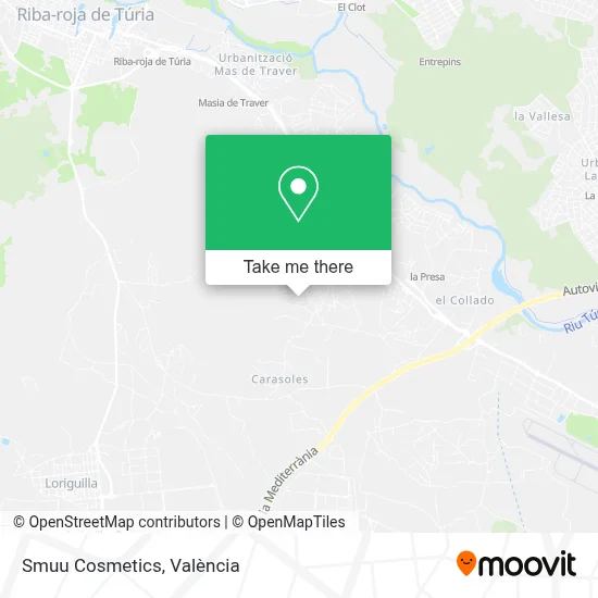 Smuu Cosmetics map