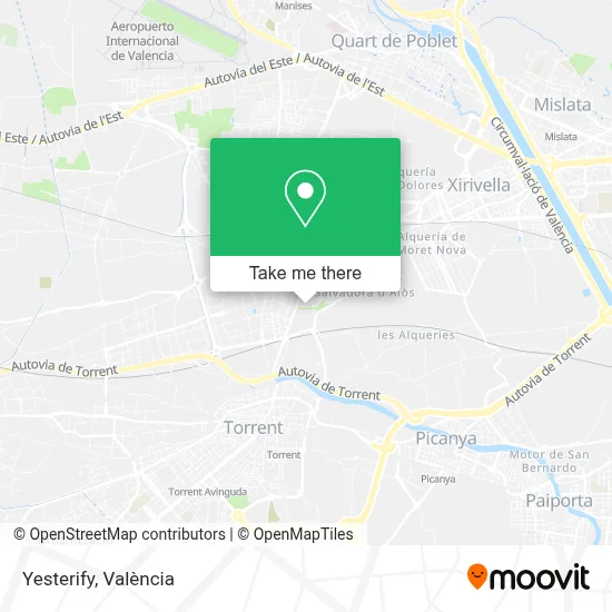 Yesterify map