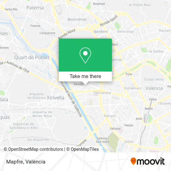 Mapfre map