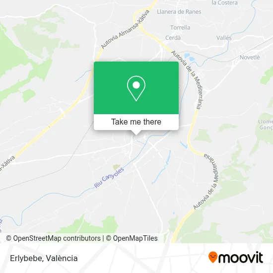 Erlybebe map