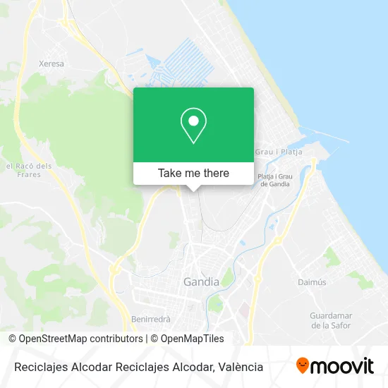 Reciclajes Alcodar Reciclajes Alcodar map