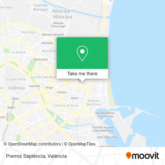 Premis Sapiència map