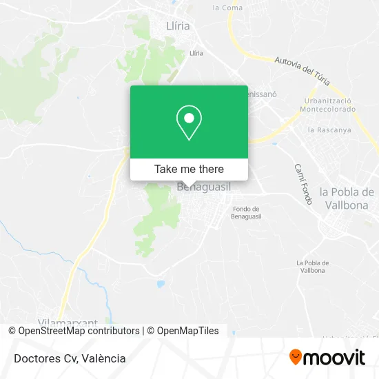 Doctores Cv map