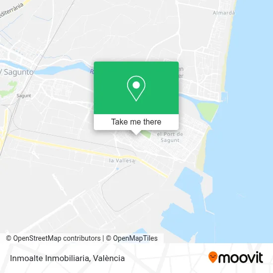 Inmoalte Inmobiliaria map