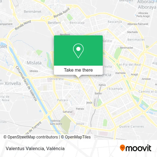 Valentus Valencia map