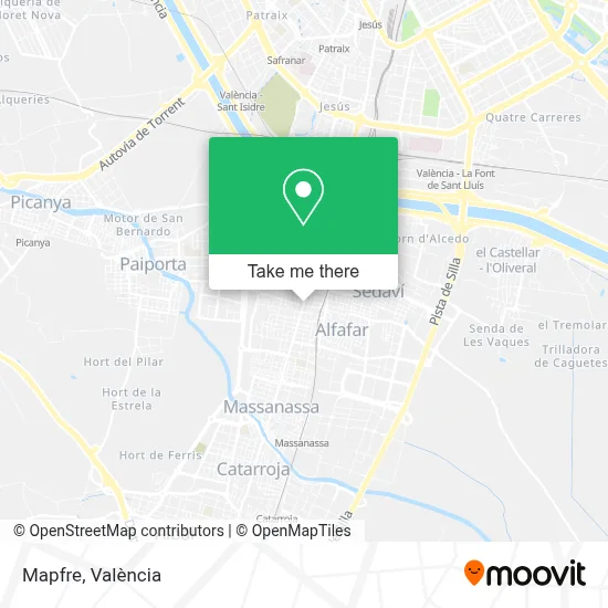 Mapfre map
