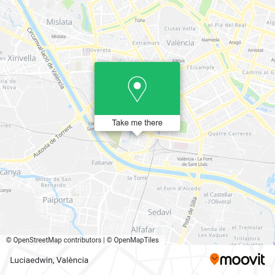 Luciaedwin map