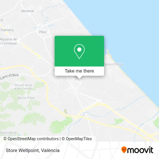 Store Wellpoint map