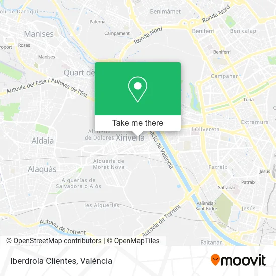 Iberdrola Clientes map