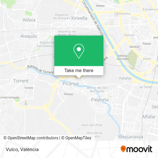 Vulco map