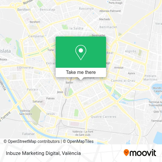Inbuze Marketing Digital map