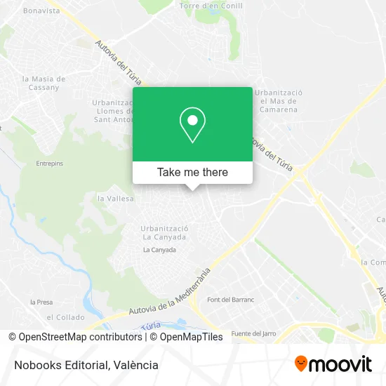 Nobooks Editorial map