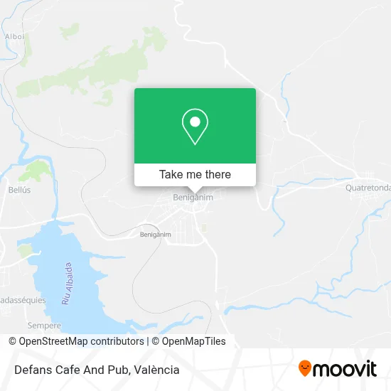 Defans Cafe And Pub map
