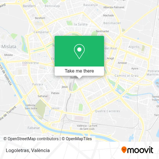 Logoletras map