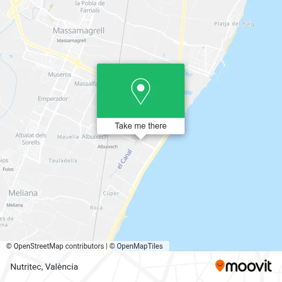 Nutritec map