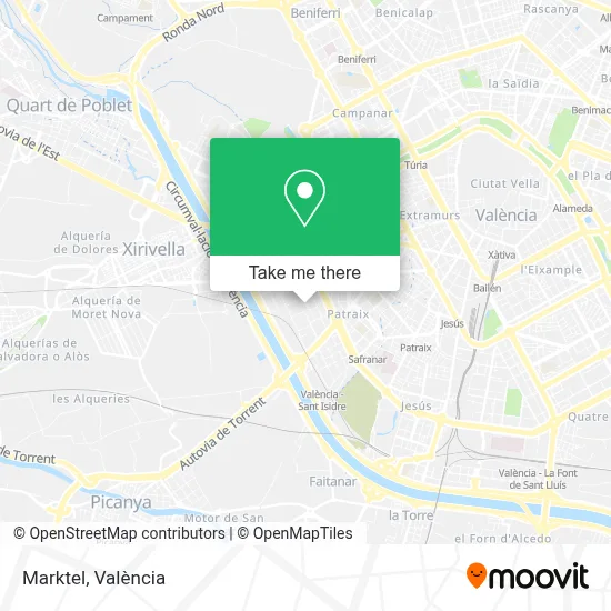 Marktel map